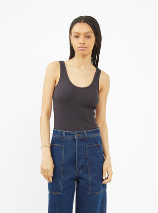 Ribbed Vest Charcoal by PICO | Couverture & The Garbstore