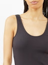 Ribbed Vest Charcoal by PICO | Couverture & The Garbstore