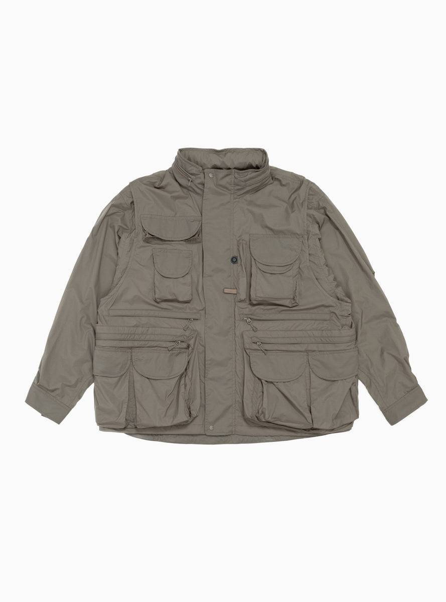 Tech 2 Way Perfect Fishing Jacket Mocha Brown by Daiwa Pier39