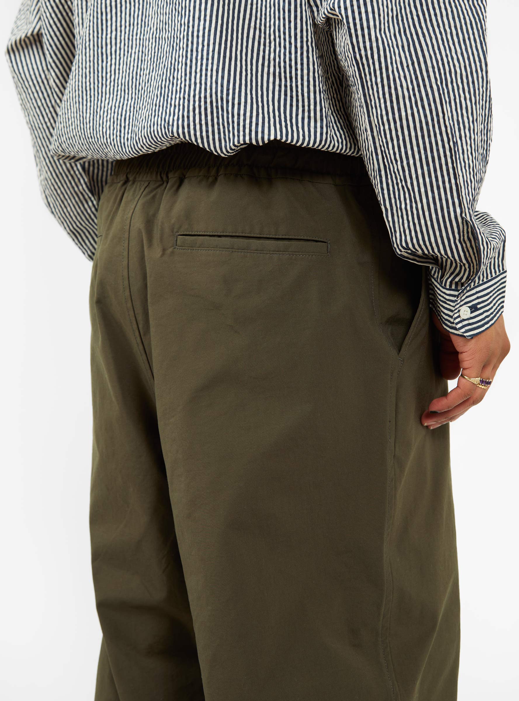 Tech Bush Trousers Khaki Brown by Daiwa Pier39 | Couverture & The Garbstore