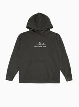 Counting Every Second Hoodie Black by One of These Days | Couverture & The Garbstore