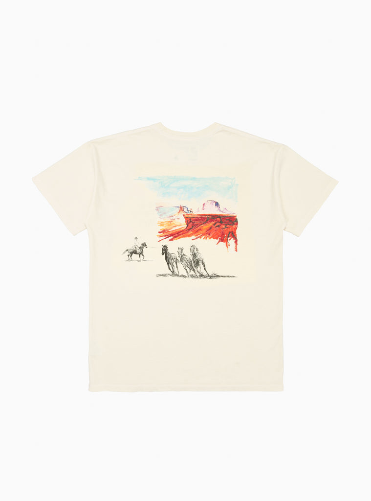 Lost Country T-shirt Bone by One of These Days | Couverture & The Garbstore