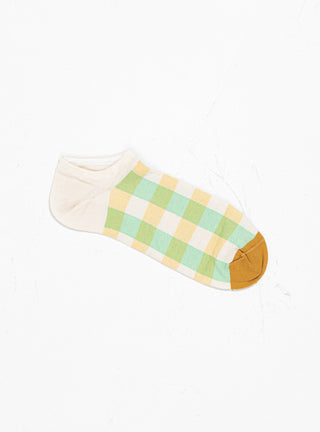 Checks Moss Socks by Bonne Maison | Couverture & The Garbstore
