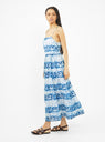 Evora Spaghetti Maxi Dress Blue Shibori by Apiece Apart | Couverture & The Garbstore