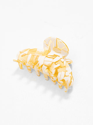 Geisha Hair Claw Tofu Yellow by Hoshiny | Couverture & The Garbstore