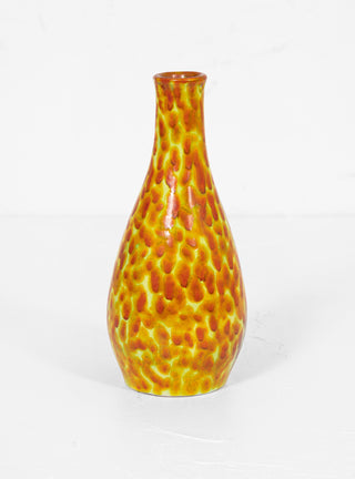 Spotty Vase Orange & Yellow by All'Origine | Couverture & The Garbstore