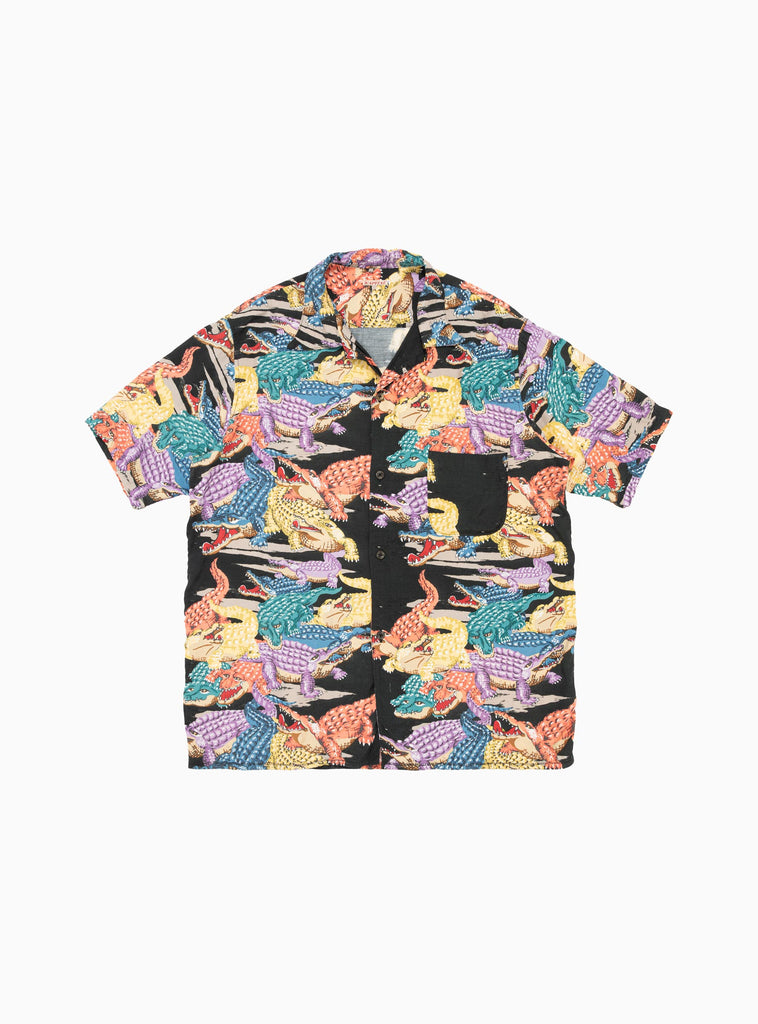 Kapital Colourful Crocodile Aloha Shirt by Selector's Market | Couverture & The Garbstore
