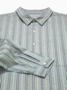 Grande V2 Shirt Green Stripe by Garbstore by Couverture & The Garbstore