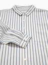 Grande V2 Shirt Ecru & Blue Stripe by Garbstore by Couverture & The Garbstore