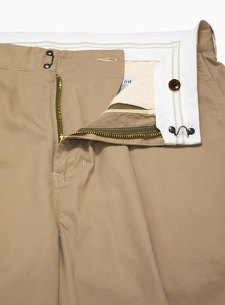 Manager Pleated Pants Camel by Garbstore by Couverture & The Garbstore