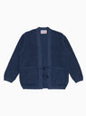 Waffle Marl Kimono Cardigan Navy by The English Difference | Couverture & The Garbstore