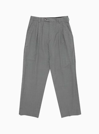 Classic Trousers Grey Melange Pinstripe by mfpen | Couverture & The Garbstore