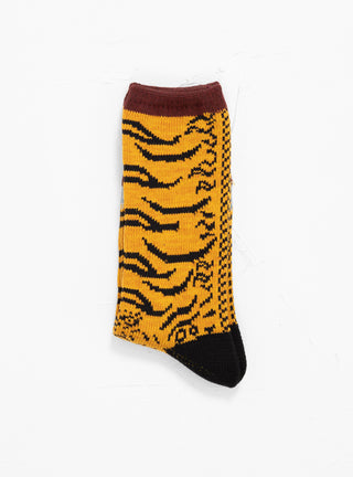 84Yarns Nepal Tiger Socks Yellow by Kapital | Couverture & The Garbstore