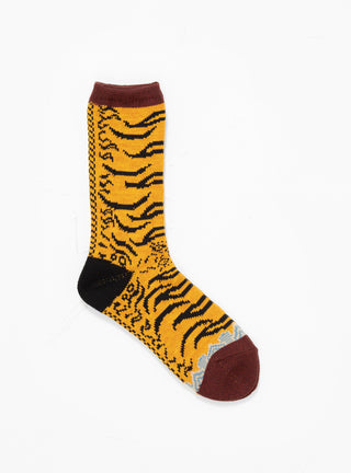 84Yarns Nepal Tiger Socks Yellow by Kapital | Couverture & The Garbstore