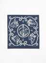 Anchor Fastcolor Bandana Navy by Kapital | Couverture & The Garbstore