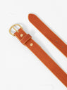Leather Belt Terracotta by Garbstore | Couverture & The Garbstore