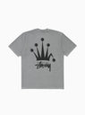 Regal Crown Pigment Dyed Tee Grey by Stüssy | Couverture & The Garbstore