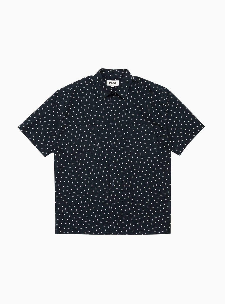 Mitchum Shirt Navy by YMC | Couverture & The Garbstore