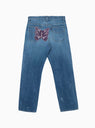 Papillon Patches Straight 13oz Jean Indigo by Needles by Couverture & The Garbstore