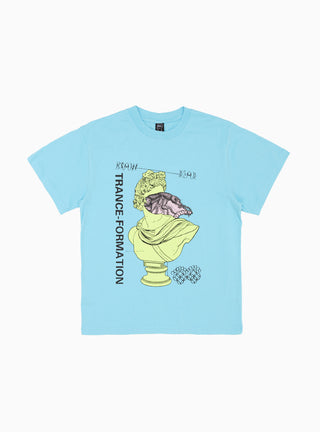 Trance Formation T-shirt Light Blue by Brain Dead by Couverture & The Garbstore