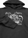 Night Facade Hoodie Black by Brain Dead by Couverture & The Garbstore