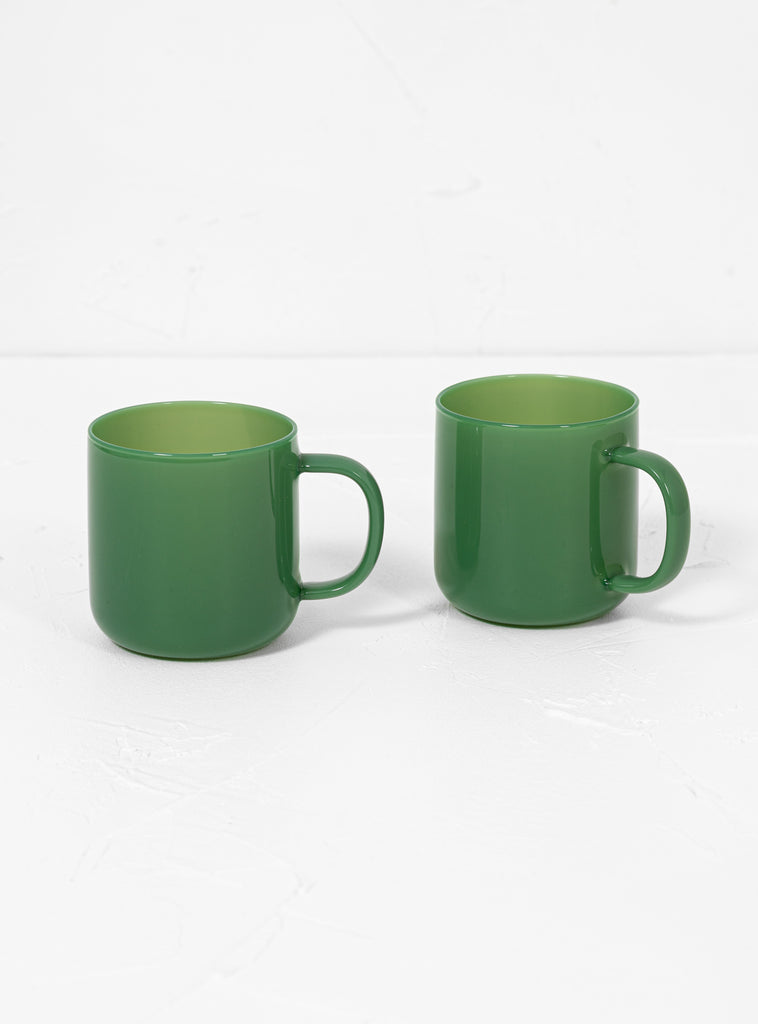 Borosilicate Mug Set Jade Green by Hay | Couverture & The Garbstore