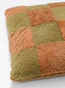 Check Pillow Peach & Pistachio by Cawley | Couverture & The Garbstore