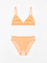 Missisipi Bra Tala Orange by Baserange by Couverture & The Garbstore