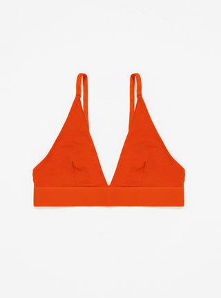 Triangle Bra South Orange by Baserange by Couverture & The Garbstore