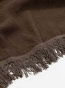 Towel Set Long Fringe Brown by Once Milano | Couverture & The Garbstore