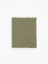Tasselled Throw Mint Green by Once Milano | Couverture & The Garbstore