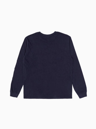 Dolly Long Sleeve T-shirt Navy Melange by Fil Melange by Couverture & The Garbstore