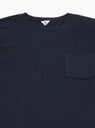 Sunny T-shirt Deep Navy by Fil Melange | Couverture & The Garbstore