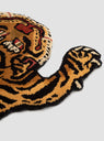 Tibetan Tiger Rug Orange by Candy Design & Works | Couverture & The Garbstore