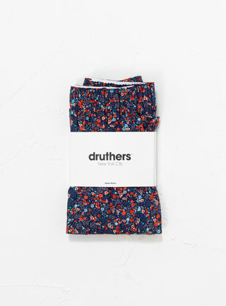 Micro Floral Boxer Navy by Druthers by Couverture & The Garbstore