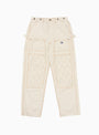 Light Canvas Lumber Pants Ecru by Kapital | Couverture & The Garbstore
