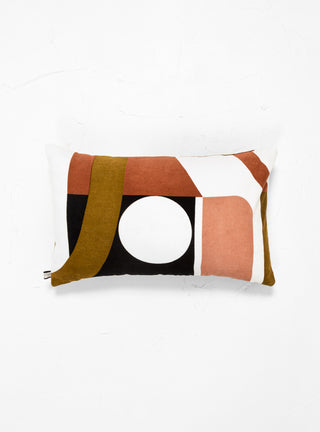 Vision Cushion Ocher Brown by Mapoesie | Couverture & The Garbstore