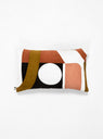 Vision Cushion Ocher Brown by Mapoesie by Couverture & The Garbstore
