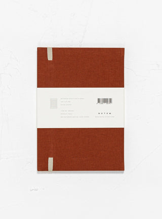 Bea Notebook with Elastic Band Dark Sienna by Notem | Couverture & The Garbstore