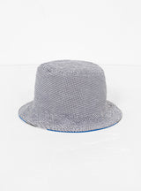 Bucket Hat Nino Gingham Navy by Mapoesie | Couverture & The Garbstore
