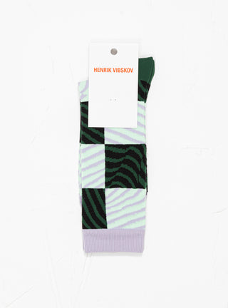 Wave Socks Pastel Green & Purple by Henrik Vibskov | Couverture & The Garbstore