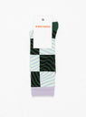 Wave Socks Pastel Green & Purple by Henrik Vibskov by Couverture & The Garbstore