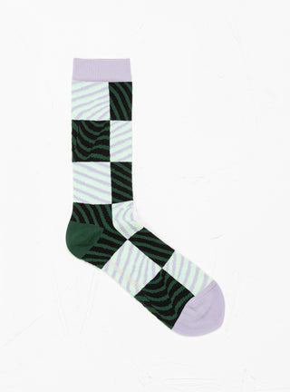 Wave Socks Pastel Green & Purple by Henrik Vibskov | Couverture & The Garbstore