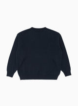 Kendrew News Sweater Navy by The English Difference | Couverture & The Garbstore