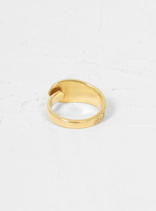 Mower Ring Gold Plated Bronze by Rachel Comey by Couverture & The Garbstore