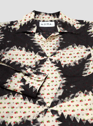 Flower & Quilt Shirt A Black Flower by Noma t.d. by Couverture & The Garbstore