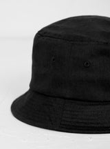 Stock Bucket Hat Black by Stüssy | Couverture & The Garbstore