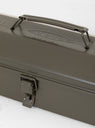 Y-350 Steel Tool box Khaki by Toyo Steel by Couverture & The Garbstore