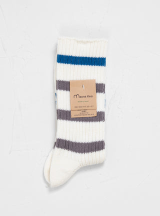 Switch Border Sock Grey by Mauna Kea | Couverture & The Garbstore