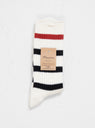 Switch Border Sock Black by Mauna Kea | Couverture & The Garbstore
